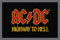 empireposter AC/DC - Highway to Hell - Fußmatte, Größe: 60 x 40 cm, Material Polypropylen