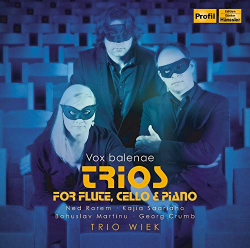 Crumb, Rorem Et Al.: Trios For Flute, Cello & Piano