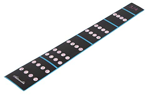 1 Violine Geige Griffbrett Intonation Diagramm Aufkleber Fingern Etiketten Volline Geige Griffbrett Note Sticker Tasten Aufkleber Tonleiter Label Aufkleber - 3/4