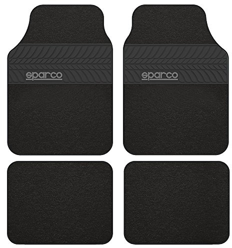 Sparco spc1909bk Set Fußmatten