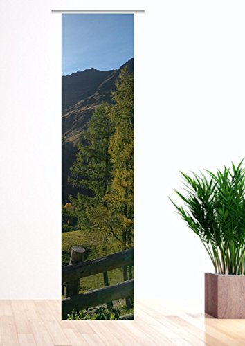 gardinen-for-life Flächenvorhang Tiroler Herbst Schiebevorhang, Gr.60 x 245 cm