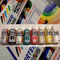 Hs24store Window Color 80ml 15 Farben und Malvorlagen Weihnachten Winter