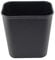 JIA JU Poubelle en Plastique carrée, Poubelle de Cuisine Poubelle (Capacité : 8l, Couleur : Noir)