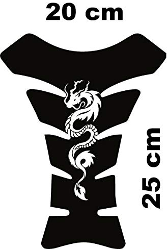 myrockshirt Tankaufkleber Drache Dragon ca 25 cm Aufkleber,Sticker,Decal,Autoaufkleber,UV&Waschanlagenfest,Profi-Qualität