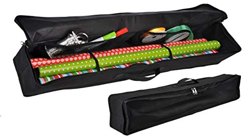 Spetebo Geschenkpapier Organizer 76x13x8 cm - Aufbewahrungstasche für Geschenkpapier
