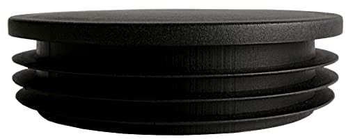 TIBU Lamellenstopfen Rund Rohrstopfen Rohrkappen Stopfen Endkappen Gleiter Abdeckung 1 Stück Rundrohr Ø 100 x 2 mm