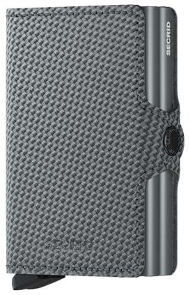 Secrid Wallets Twinwallet Carbon 10 cm - Cool Grey