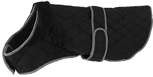 PURRL Reflektierender, wasserdichter, winddichter Hundemantel für kaltes Wetter, warme Hundejacke, Winter-Hundeweste für mittelgroße und große Hunde, Schwarz (XXL) Little Surprise