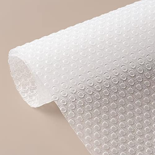 MXTIMWAN Schubladenmatte 30x300cm, Antirutschmatte Küche Schubladen, Nicht Klebende Eva Wasserdichtem Antirutschmatte, Zuschneidbare Kühlschrankmatte fur Schrank, Kühlschranke, Schubladenauskleidung