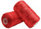 Uiopa Filo Macrame 1,5mm x 400m, Corda Macrame in Nylon Cordino per Borse Uncinetto, Filo Rosso per Ferri e Uncinetto, Fai da Te, Decorazioni, Artigianato