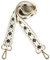 Hibate Taschengurt 3.8cm Breit Taschengurte zum Wechseln Taschenband Schulterriemen Schultergurt für Taschen Trageriemen Taschenriemen Handtaschen Gurt - Cream/Schwarz