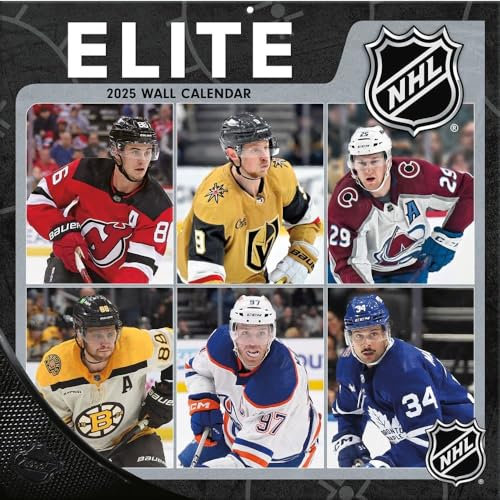 Turner - NHL Elite - NHL - 30,5 x 30,5 cm Wandkalender 2025