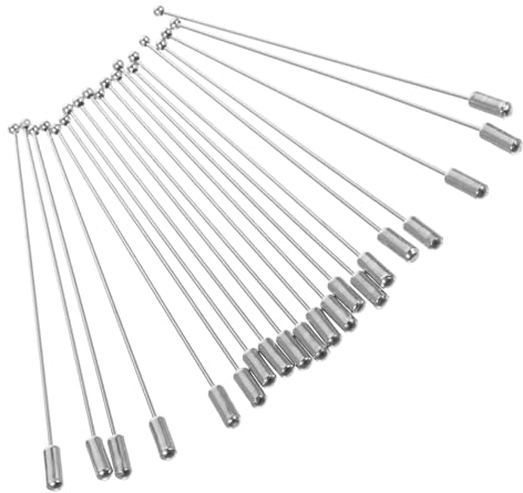20 Stück 90Mm Metall Anstecknadeln Für Broschen Diy Schmuck Und Kostüme Einfache Nadel Pins Mit Stopper Für Dekoration