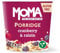 MOMA Instant Porridge Pots VEGAN CRANBERRY & RAISIN - 60g Pot - Breakfast Jumbo Oat - Gluten Free, Source of Fibre & Protein & Rich in Vitamin B6 - Made in UK