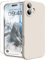 INGIDO for iPhone 16 Case, Liquid Silicone Case with Camera Protection Soft Gel Rubber Cover with Microfiber Lining Shockproof Protective Phone Case for iPhone 16 6.1 (Stone)