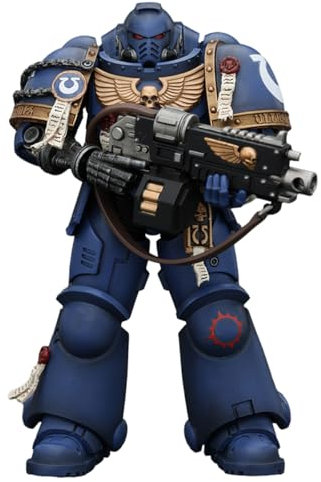HiPlay JOYTOY Game Special Limited Edition, Warhammer 40K Space Marines 2 - Uitramarines Brother Chairon JT00072, 1/18 Scale Collectible Action Figure