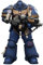 HiPlay JOYTOY Game Special Limited Edition, Warhammer 40K Space Marines 2 - Uitramarines Brother Chairon JT00072, 1/18 Scale Collectible Action Figure