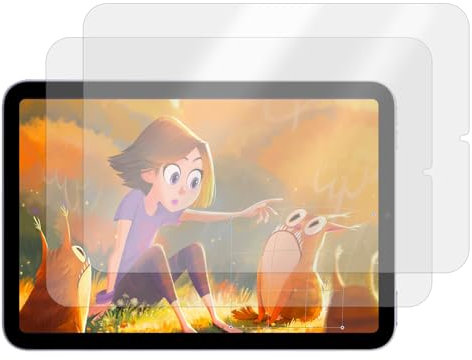 2 Pack Paper Screen Protector Compatible with iPad Mini 6 2021 (8.3 inch) - Matte Surface PET Film for Drawing Writing Anti Glare High Touch Sensitivity Compatible with Apple Pencil, Case Friendly