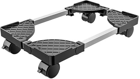 docooler Computerturmständer Einstellbare mobile CPU-Halterung mit Universalrad PC-Tower aus Edelstahl für Home Office unter dem Schreibtisch