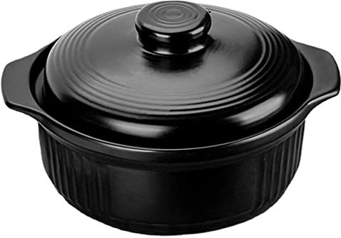 Cabilock Casserole Dishes Set Ceramic Cooking Pots Oven Proof Stewing Pot Ceramic Pot for Cooking Kitchen Accessory