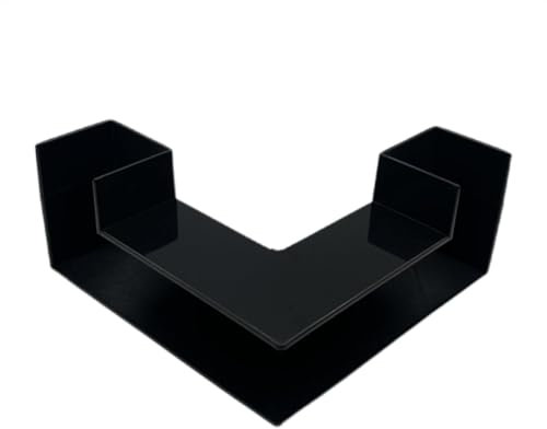 Generisch Fish Tank Tunnel, 360-Degree Viewing Tunnel for Aquarium, Underground Betta-Fish Hole Decoration, Unique Aquarium Decor for Jellyfish View, 12.5x12.5x5.7cm/4.92x4.92x2.24 Inches