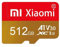 Carte mémoire Micro SD XC 512GB microSDXC A1 Performance + Adaptateur SD pour Smartphone