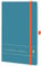 Chronoplan 50456 Buchkalender Kalendarium 2026 (Terminplaner A5 (135x210mm) mit Softcover, Wochenplaner, 1 Woche auf 2 Seiten, mit Stiftschlaufe, Einmerkband, Gummiverschluss) Elementary, Petrol