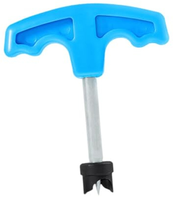 Fonowx Bewässerungsrohr Lochöffner, Gartenschlauch Löcher, T Förmiger Bohrer, Tropfbewässerung, Stabiler Wassersparender PE Rohr Lochöffner, 20 mm Loch