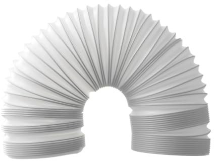 Tubo di scarico for condizionatore d'aria, tubo di scarico for condizionatore d'aria, prolunga for condotto, tubo di scarico portatile bianco da 1 m, miglioramento della casa Per Climatizzazione(13x10