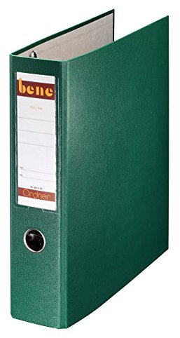 Bene 292900GN Ordner A4 75 mm grün