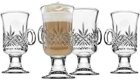 Godinger Dublin Irish Coffee Mugs - Set of 4