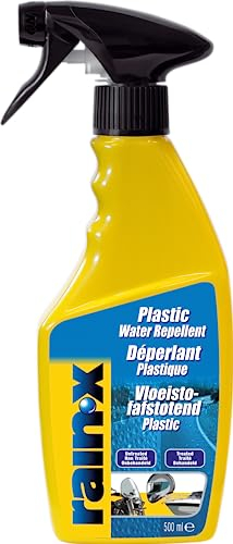 Rain-X Wasserabweisender Schutz für Kunststoff - Klare Sicht bei Regen und Schmutz - Schutz und Transparenz - 500 ml