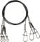 Savage Gear Black 7 Wire Trace: 40cm, 25kg