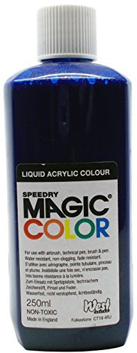 Magic Color 250ml Cyan, Acrílico, Proceso Cian, 5 x 5 x 14 cm