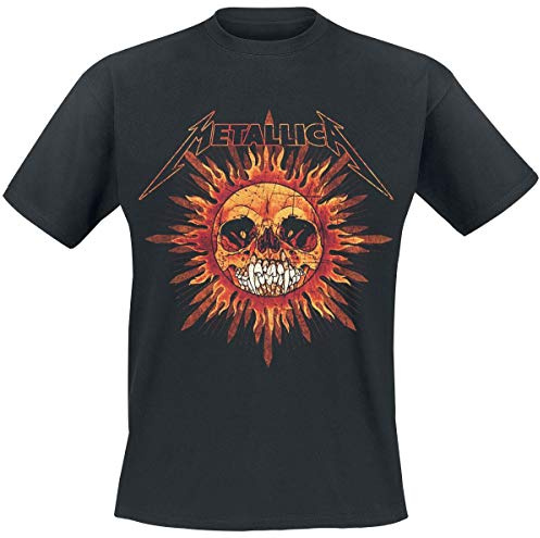 Metallica Pushead Sun Men T-Shirt Black L