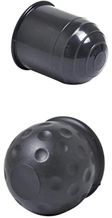 2 Stück Auto Tow Bar Ball Abdeckkappe Anhängerkupplung Abdeckung Schutzkappe für Kugelkopf