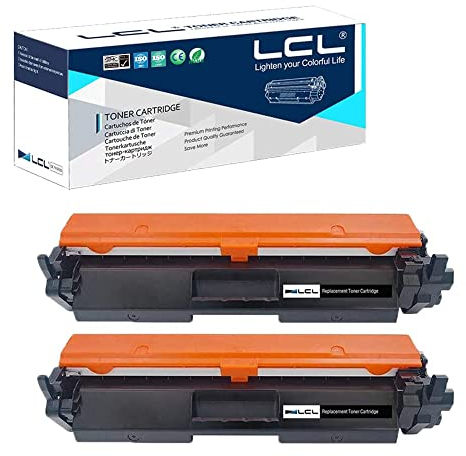 LCL Kompatibel Tonerkartusche 30A 230A CF230A CRG-220 (2 Schwarz) kompatibel für HP Laser Jet Pro M203D M203DN M203DW Laser Jet Pro MFP M227SDN M227D M227FDN M227FDW M203 M227