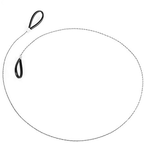Tbest scie à Fil,Scie de Fil d'urgence, Scie à Main d'acier scie Faites défiler l'outil eérieur de Survie de cam de Voyage Équipement de Survie d'urgence