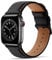 Tasikar Bands Compatible with Apple Watch Strap 42mm(Series 10) 41mm 40mm 38mm Women men Genuine Leather Replacement Bracelet Strap Compatible with iWatch SE Series 10 9 8 7 6 5 4 3 2 1, Black