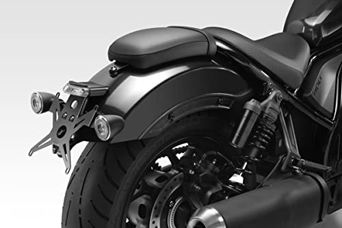 CMX500 Rebel 2020/25 - Kit Kennzeichenhalter International (S-0932) - Nummernschild Halter - inkl. LED und Hardware-Bolzen - Motorradzubehör De Pretto Moto (DPM Race) - 100% Made in Italy