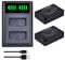 PowerTrust 2Pcs 1300mAh LP-E17 LP E17 Battery with Charger for Canon EOS R8, R10, R50, RP, 850D, 77D, 750D, 760D, 8000D, 200D, EOS M3, M5, M6, Rebel T6i, T6s, Kiss X8i