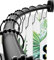 Bonpally Barra de cortina de ducha curvada de 40 a 72 pulgadas ajustable, barra de ducha de aluminio resistente al óxido, barra de cortina de ducha redonda, barras de ducha curvadas para baño, bañera