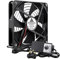 GDSTIME 140mm Case Fan 12V PC fan 220V 240V AC Powered 140mm x 25mm with 4V - 12V Adjustable Controller Dual Ball Bearing 2800 RPM Cooling For Box Cabinet Fridge Chassis PSU