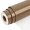 IModeur Brown Vinyl Permanent, 30.48 x 762 cm Glossy Brown Permanent Vinyl for Cup, Cricut Vinyl for Birthday Gift, Party Ornaments, Home Decor