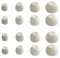 Replacement Ear Tips for Sennheiser Earbuds Tips Replacement Silicone for Sennheiser Momentum IE CX IE300 Extra Small Earbuds Tips, White