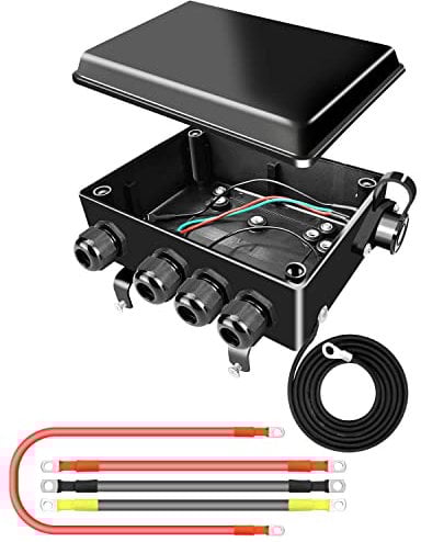 12V 500A Winch Solenoid Relay Control Contactor Box Fit for 8000lbs-17000lbs Electric ATV UTV SUV Winch 4x4 Vehicles 12V Trailers etc