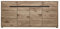 Sideboard Kommode Anrichte Schrank 185x87x44 cm Eiche Nb. Graphit grau MDF Front grifflos