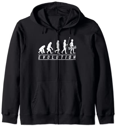 Evolution Synthesizer Lustiger DJ Kapuzenjacke