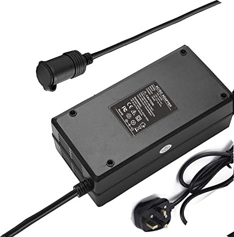 230V/240V to 12V Converter AC to DC Transformer 30A 360W Big Power Adapter with Wall Plug Cigarette Lighter Socket 12V Power Supply For 12v Car Fridge Compressor Diesel Heater 240v Converter
