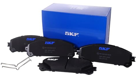 SKF Scheibenbremse Bremsbelag mit Zubehör VKBP 80473-4er Set - Position Vorderachse Höhe 93 mm Länge 203 mm Breite 131 mm Dicke 17,5 mm OE Qualität